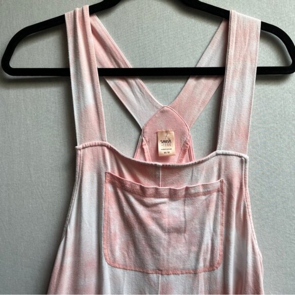 Smash + Tess Romperall Pink Tie Dye Bamboo Jumpsuit Sz XS - Picture 4 of 14